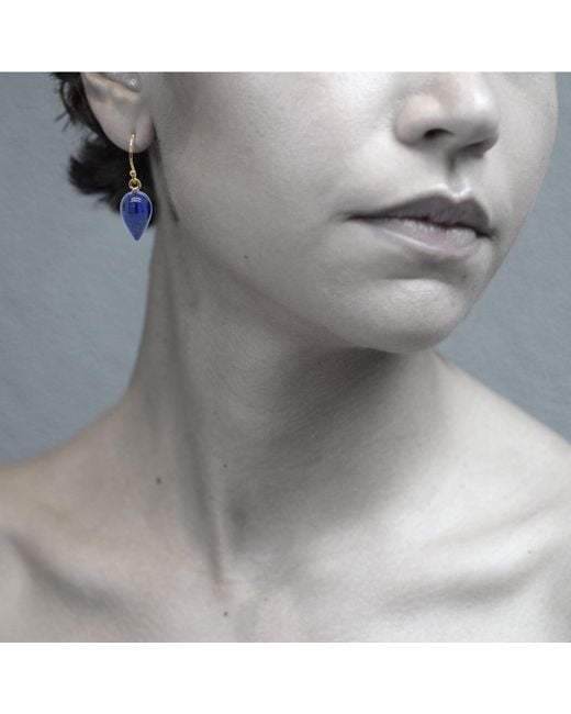 Lori Kaplan Design Blue Lapis Drop Earrings