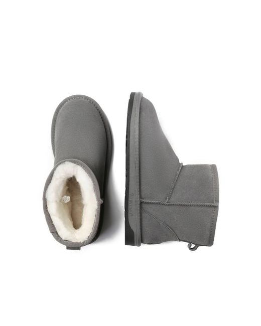 EverAu Australia Gray Emu Mini Classic Boots