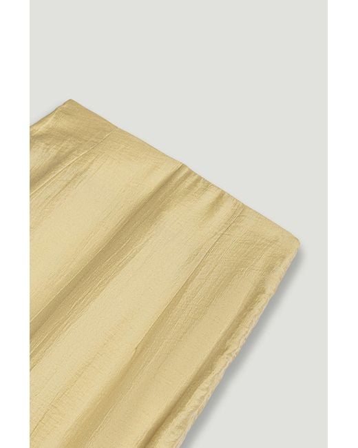 Nocturne Yellow Relaxed Straight-Leg Pants