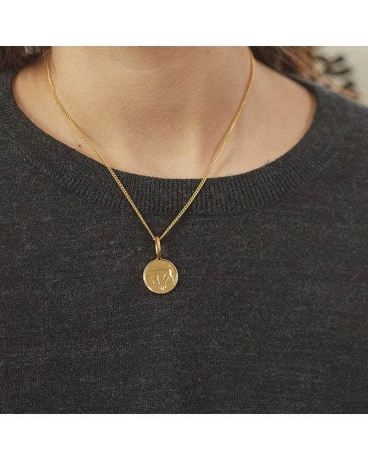 Katie Mullally Metallic Irish 5P Coin & Chain for men