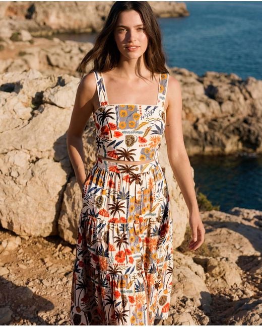 Change of Scenery White Joanna Skirt