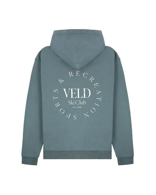 VLD Blue Jordaan Sports & Rec Hoodie