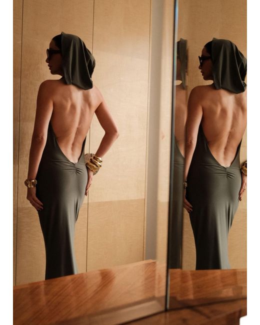 Alia Studio Green Muse Maxi Dress