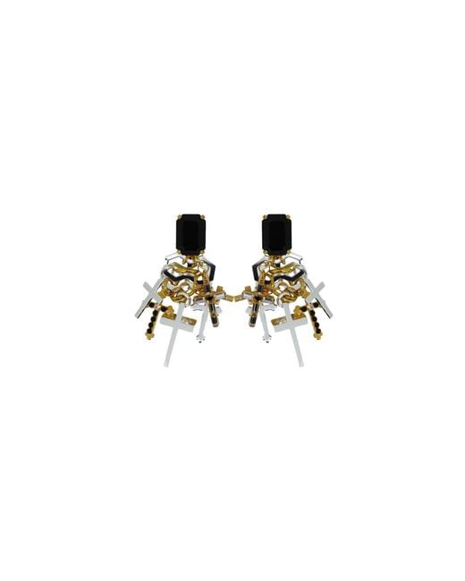 Vicki Sarge Black The Judas Earrings