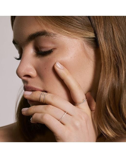 Dyamka Metallic Paved Alliance Ring
