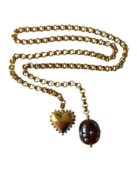 Sccollection Metallic Bonnie Wrap-Up Necklace