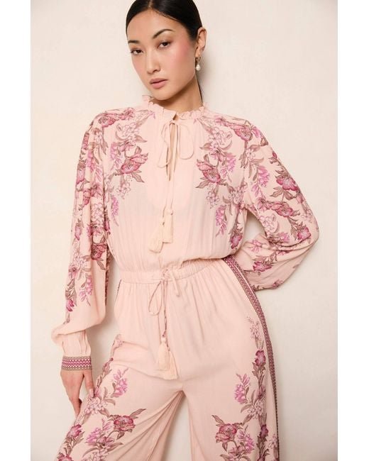 Raishma Pink Hailey Jumpsuit