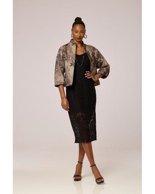 Lioness by Tf Gray Neutrals Luxe Asshy Petal Jacket