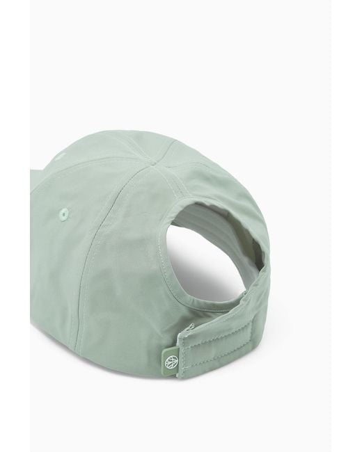 Victoria Paulsen Green Waterproof High Pony Hat- Sage