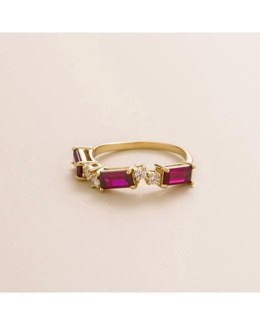 Juvetti Pink Forma Ring