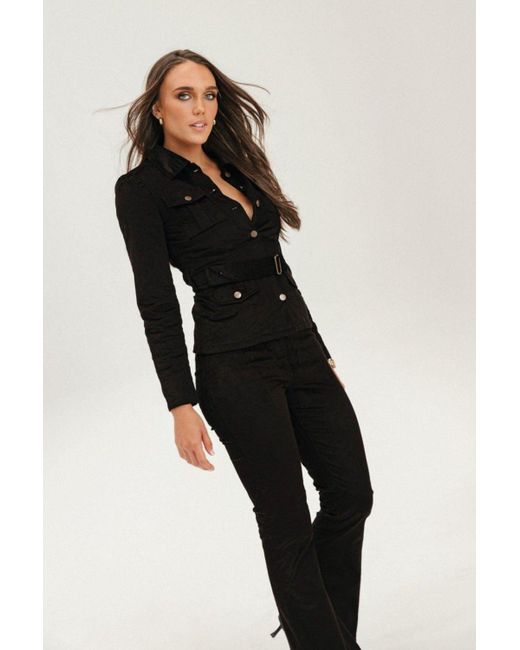 Why Mary Black Stepping Out Velvet Corduroy Pants