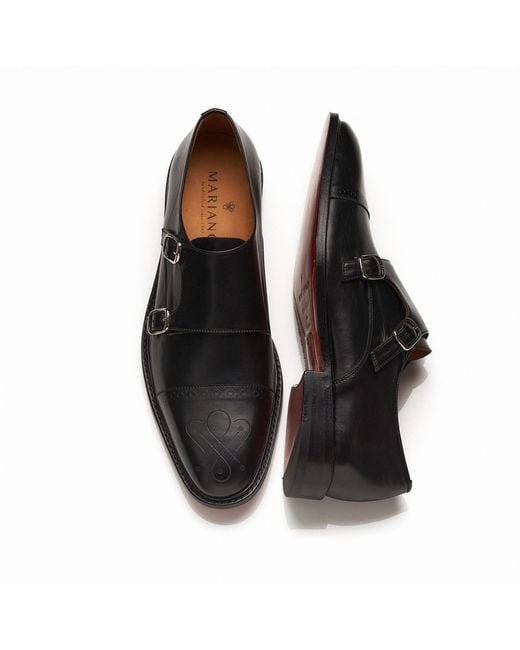 Mariano Shoes Black Évora Oxford for men
