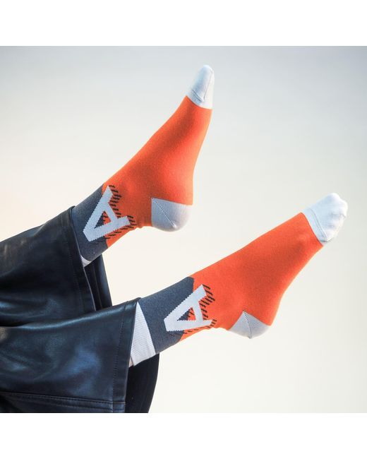 Peper Harow - Made in England Red Alphabet Socks – A