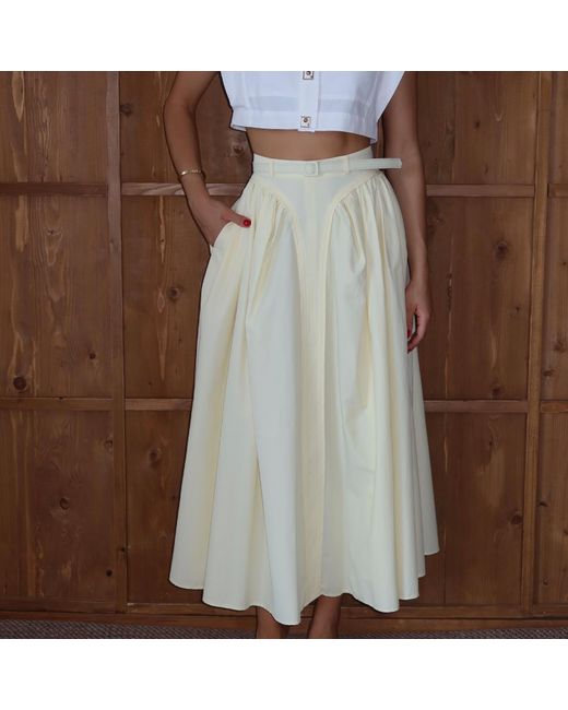 Ma Mulier Green Hera Skirt
