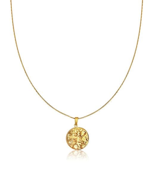 Mickey's Girl Metallic Moneta Pendant Waterproof Necklace