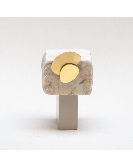 Joidart Yellow Golden Brooch Eclipse