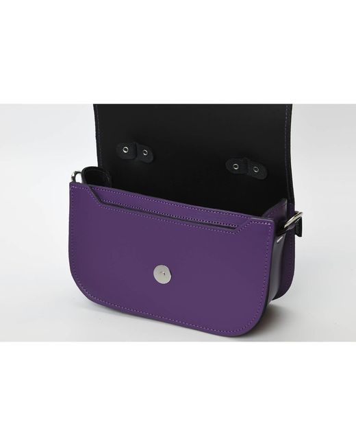 Zatchels Purple Aura Handmade Leather Bag