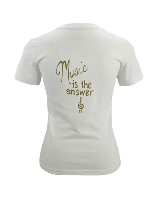 Madison Maison Gray Music Is The Answer T-Shirt