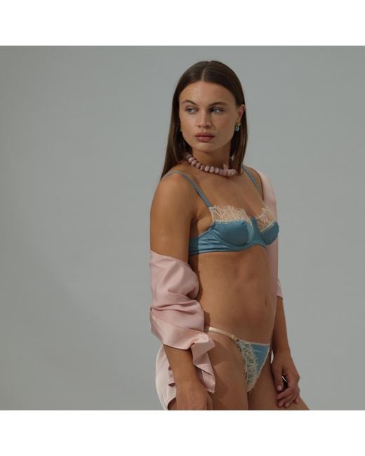 Noblesse Oblige Blue Duck Egg Luna String