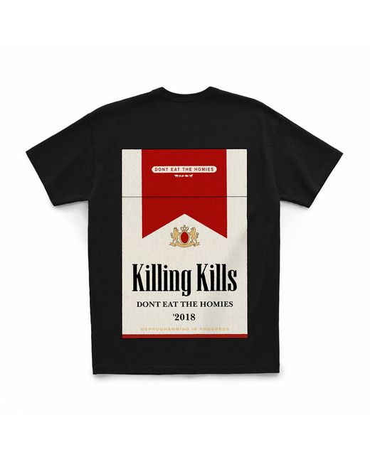 Dont Eat the Homies Black Killing Kills Tee