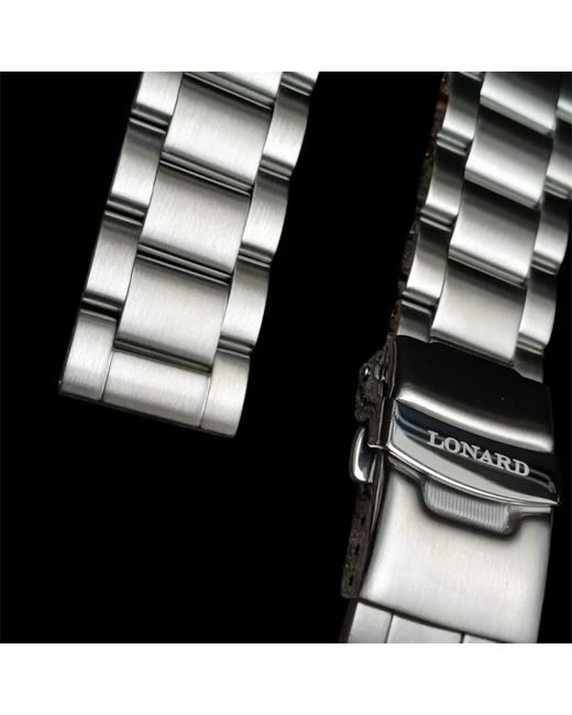 Lonard Watches Black Lap One Coffee Limited Edition Column Wheel Chronograph Manual Winding for men