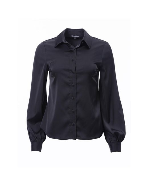 Carloslines Blue Button Down Long Sleeve Shirt