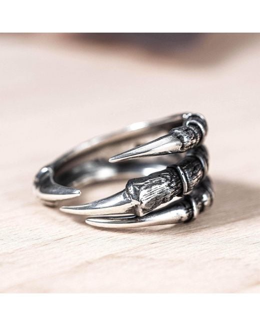 German Kabirski Metallic Phalanx Rugged Ring for men