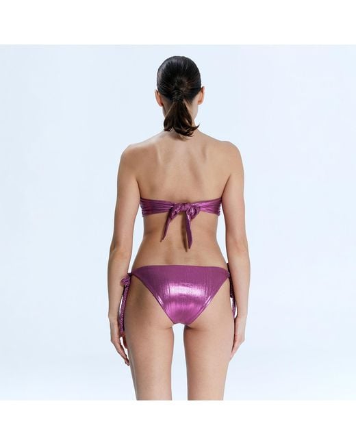 Nur Karaata Purple Lou Lou's Bikini Set