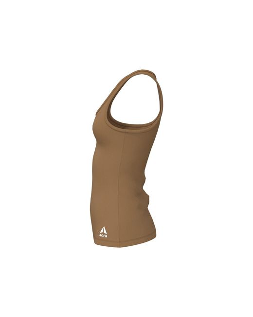Aora Athletics Brown Daily Tank Top