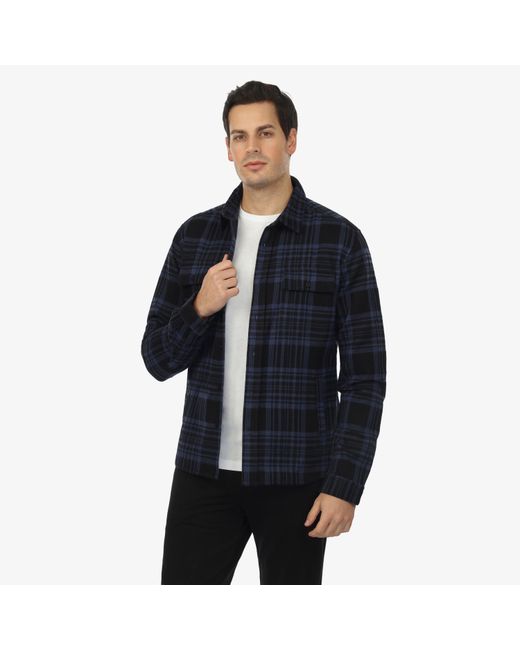 Vustra Blue Boulder Haven Overshirt for men
