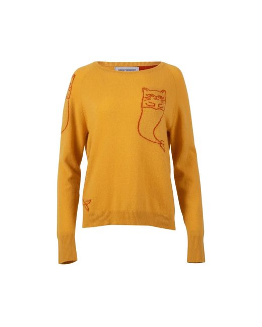 Catnip and Seaweed Yellow The Cashmere Sweater
