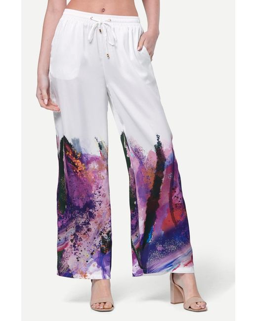 Zafur White Mayfair Trouser