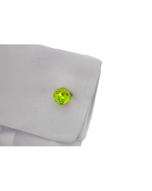 Vicki Sarge Green The Stud Cufflink for men