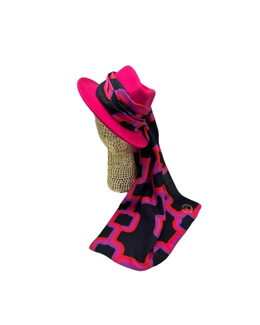 Julia Clancey Pink Link Fifi Fedora Set