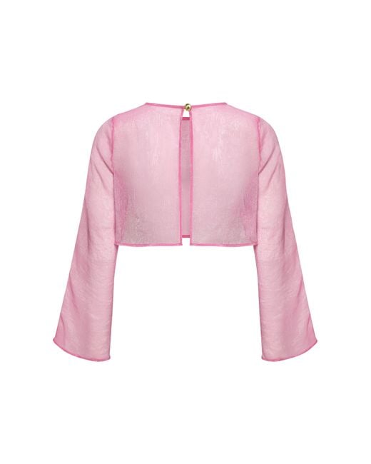 Adriana Pappas Designs Pink Vienna Top Pearl
