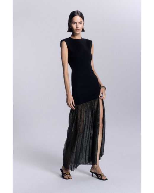 No'design Black Angelina Backless Long Dress