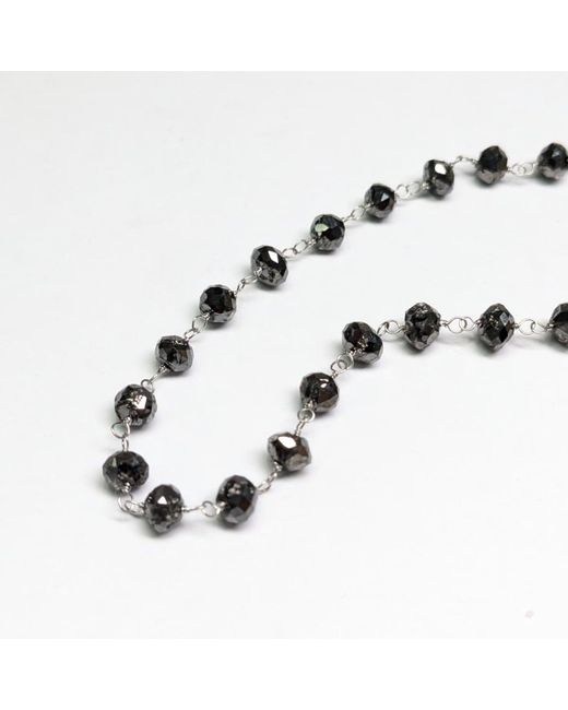 Rahul's Jewels Metallic 7 Genuine Diamond Rosary Bracelet