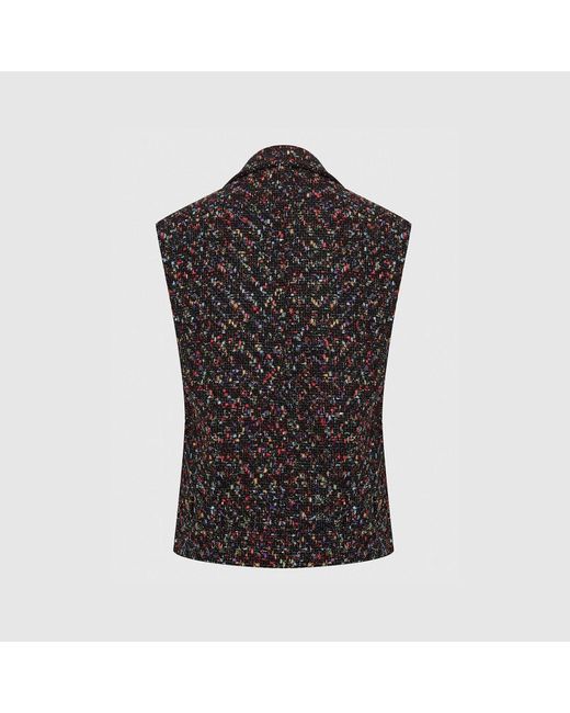Ilvi Black Howe- Tweed Vest