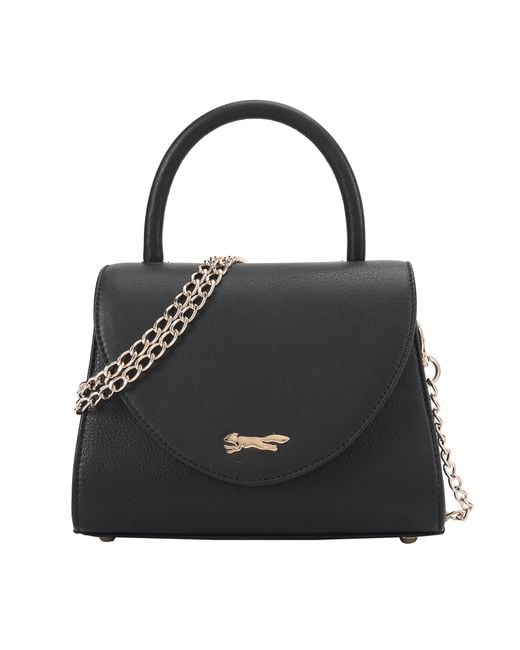 Paul Costelloe Black Cilo Leather Crossbody Bag