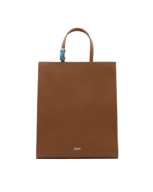 Absurde Brown Neutrals Big Stop Tote Bag