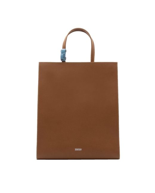 Absurde Brown Neutrals Big Stop Tote Bag