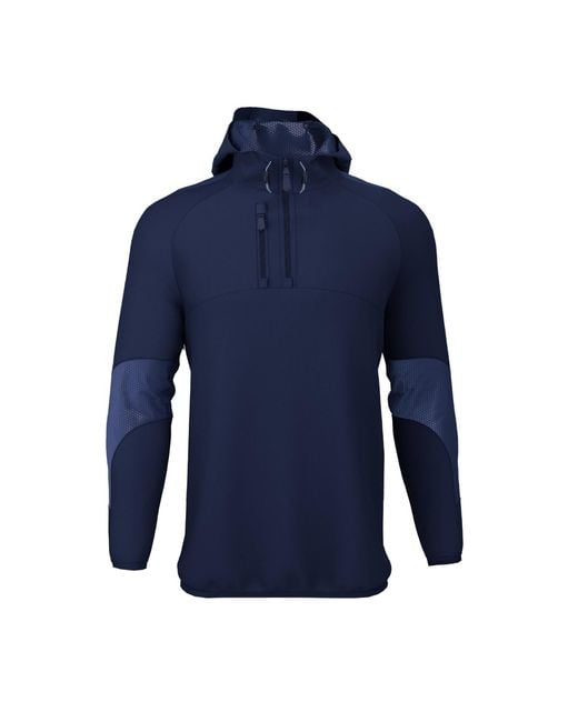 NUMBAT Blue Weatherproof Hooded Jacket for men