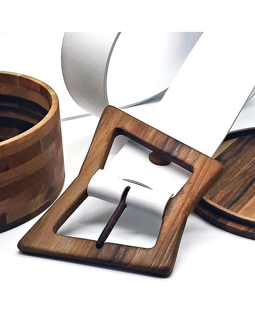 Wood Belt Green Bryce Free 625