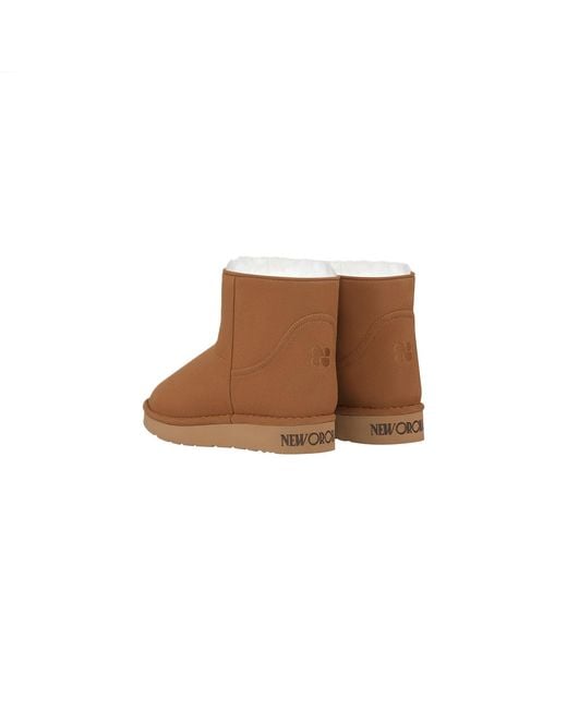 The New Orchard Brown Classic Vegan Short Caramel Crystal