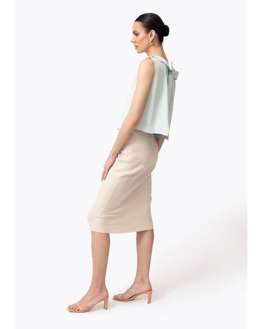 Narvan Blue Clara Blouse