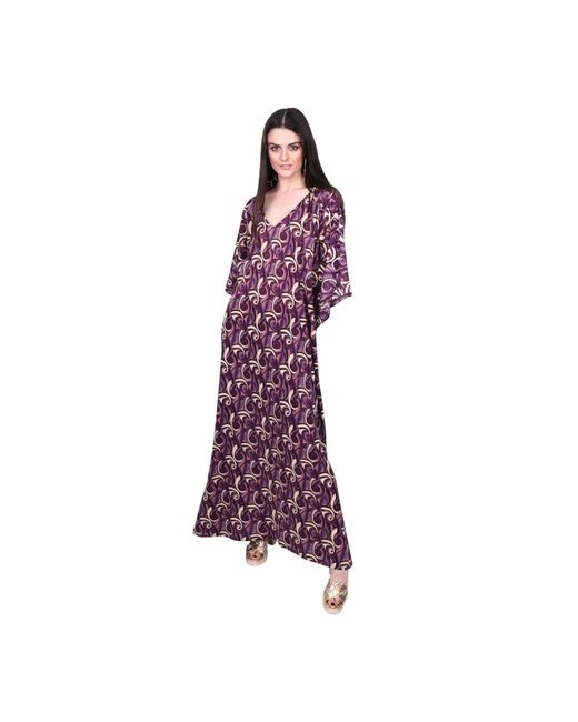Laura Citron Purple Clara Caftan