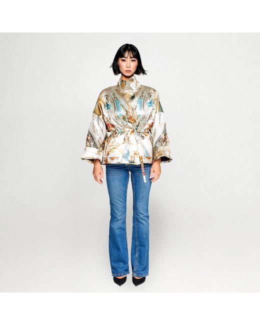 Maxjenny Brown Square Boxy Jacket