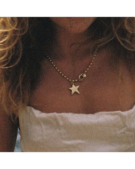 Sccollection Metallic Billie Star Necklace