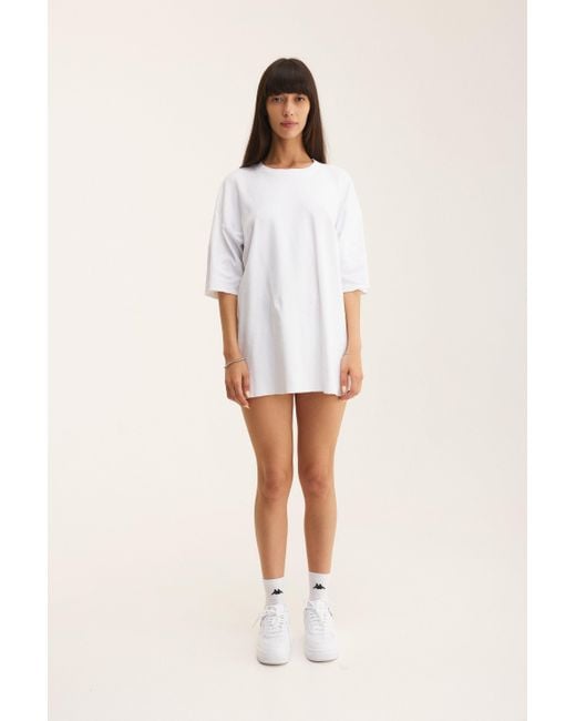 mysimplicated White Oversized T-Shirt