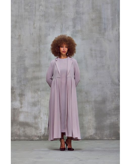 Ashita Fernandes Purple Neutrals Zara Abaya
